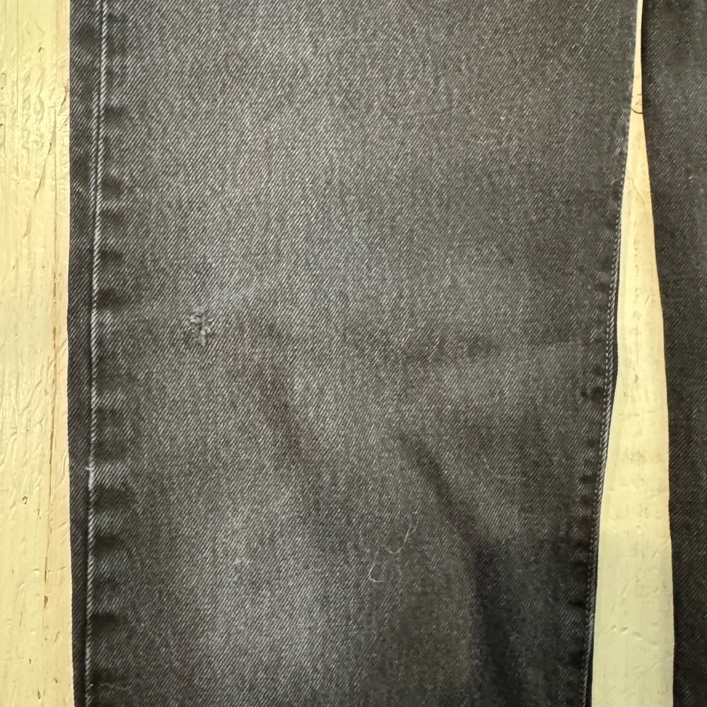 Levi’s 501 Black Vintage Jeans 31x34 Made in Mexico Distressed